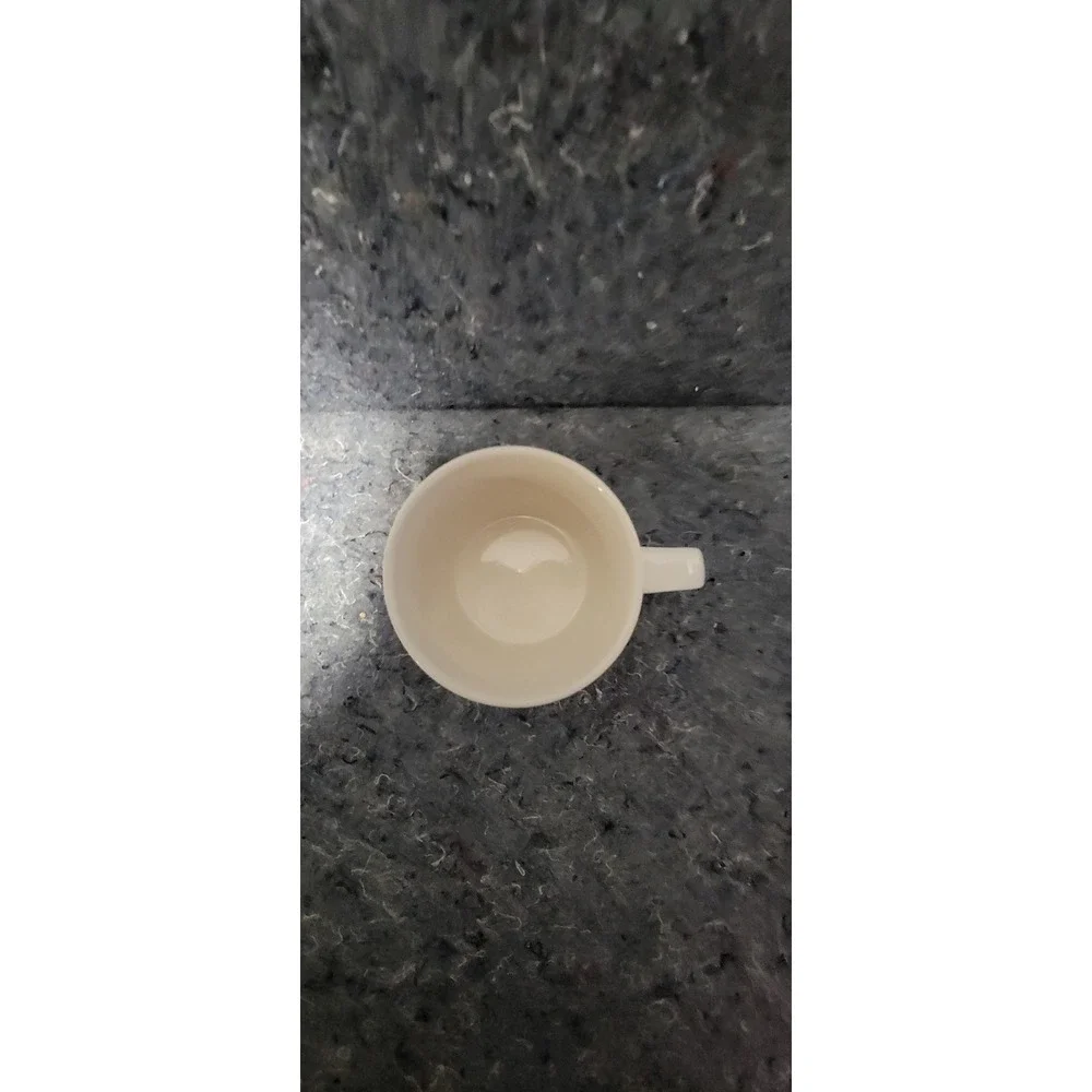 Vintage 2008 Starbucks Coffee/Tea w/single Logo White/Green 12oz‎